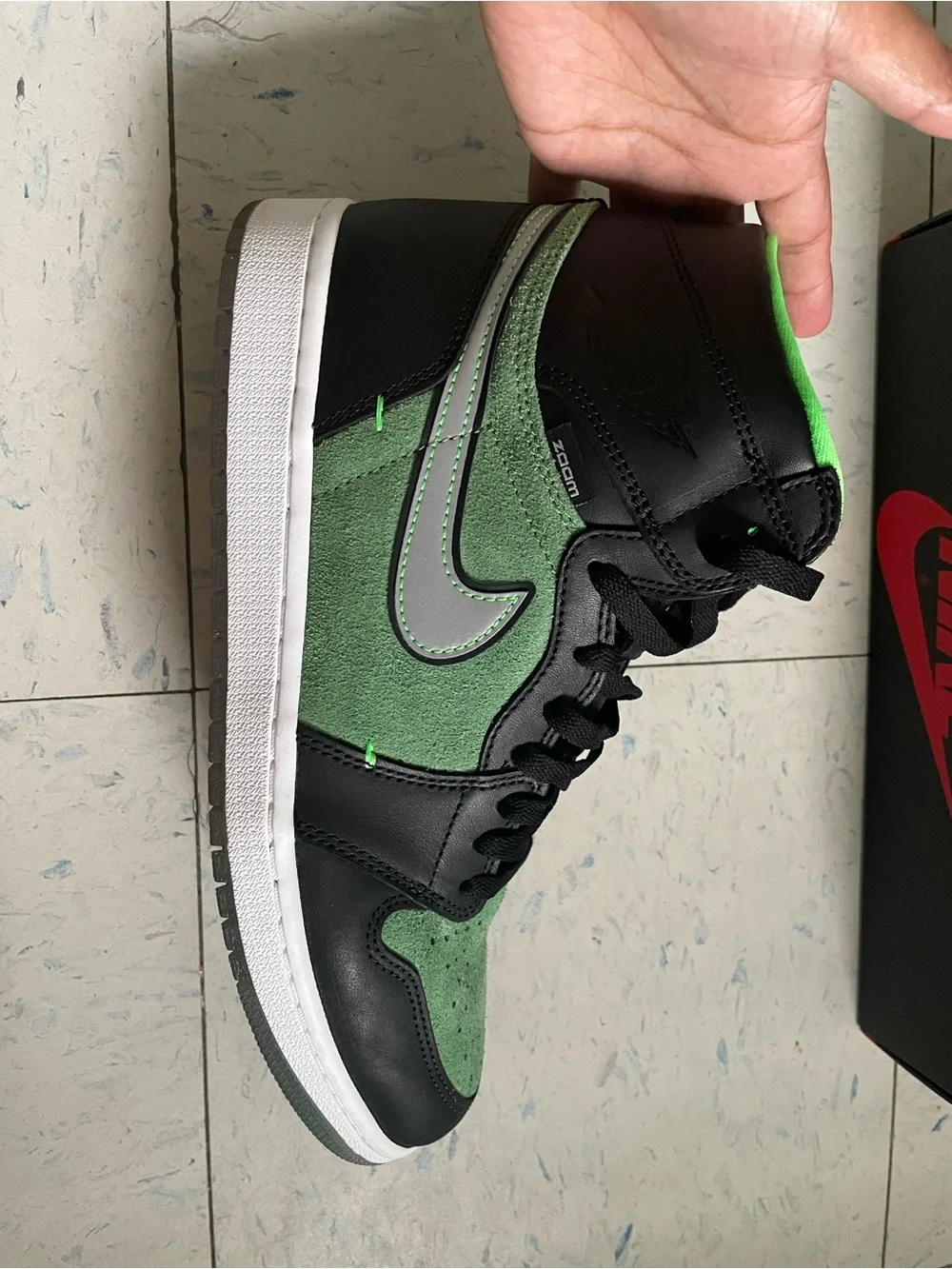 Jordan 1 Retro High Zoom Zen Green Men’s